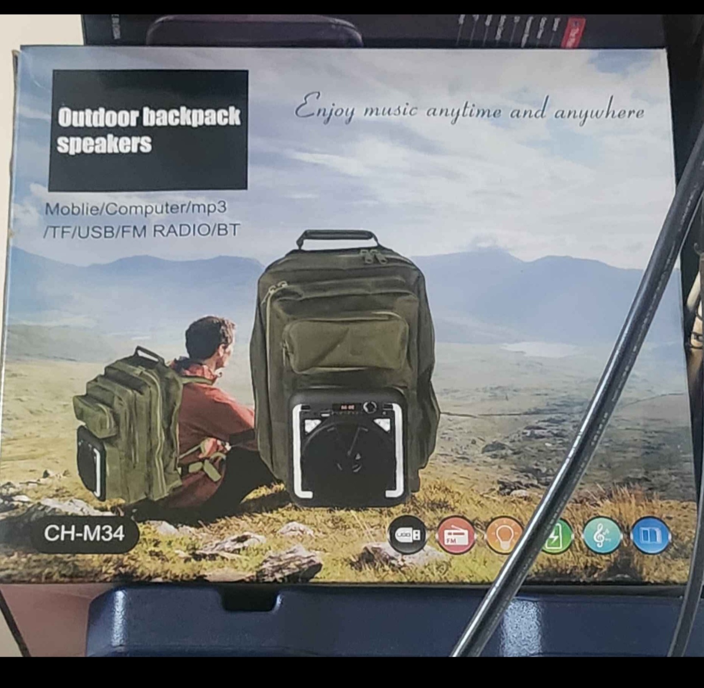 תיק גב כולל רמקול בלוטוס תיק גב כולל רמקול בלוטוס